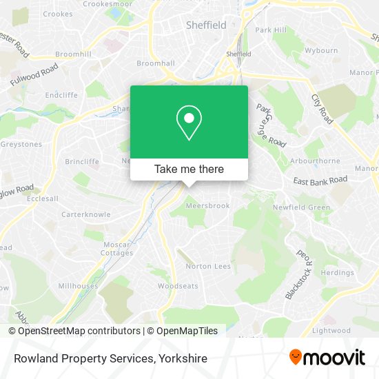 Rowland Property Services map