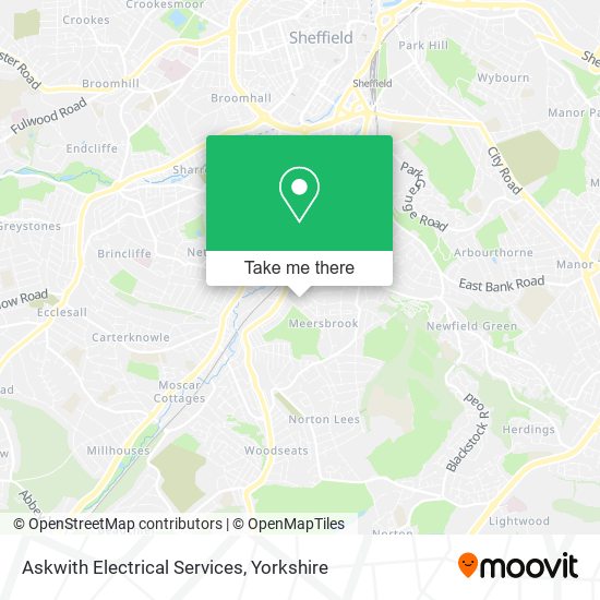 Askwith Electrical Services map