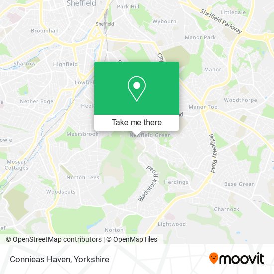 Connieas Haven map