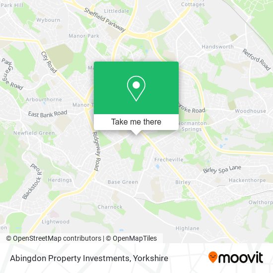 Abingdon Property Investments map