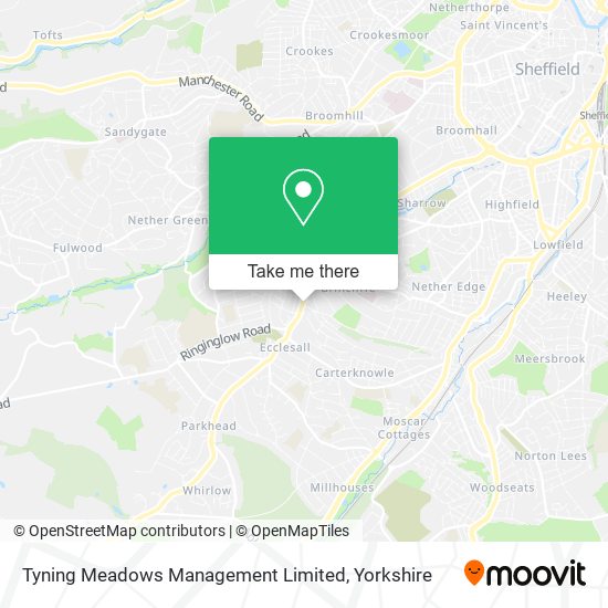 Tyning Meadows Management Limited map