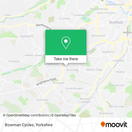 Bowman Cycles map