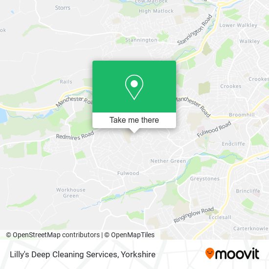 Lilly's Deep Cleaning Services map