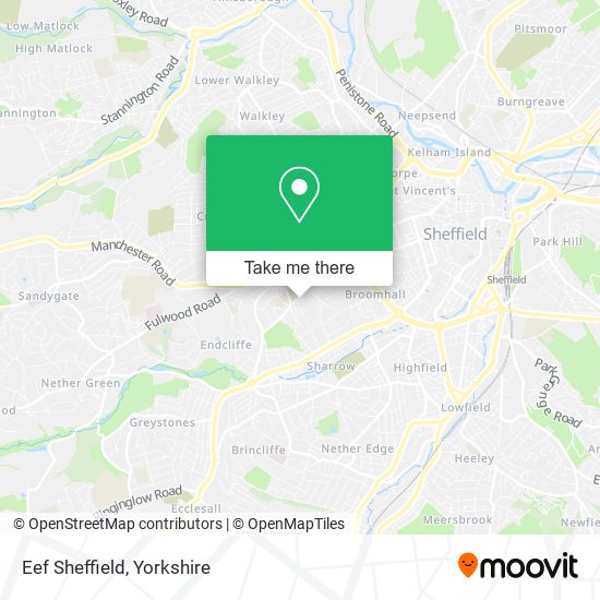 Eef Sheffield map