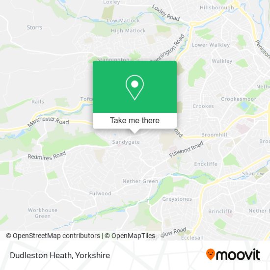 Dudleston Heath map