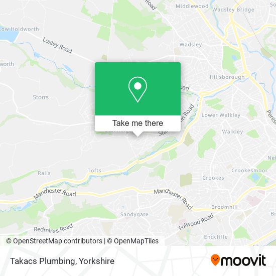 Takacs Plumbing map