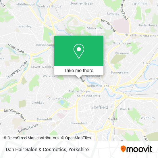 Dan Hair Salon & Cosmetics map