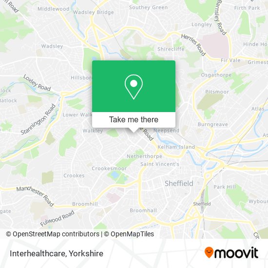 Interhealthcare map