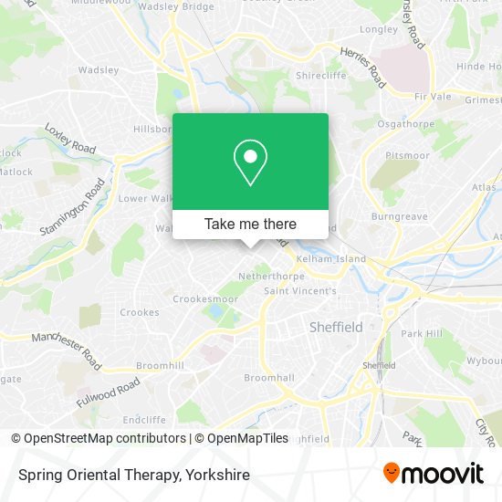 Spring Oriental Therapy map