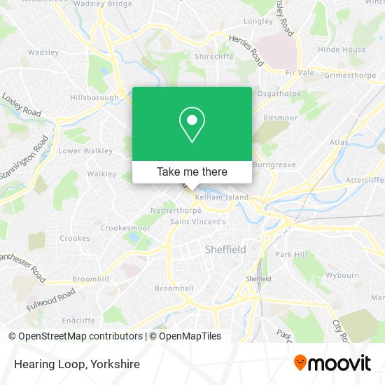 Hearing Loop map