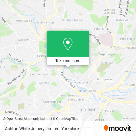 Ashton White Joinery Limited map