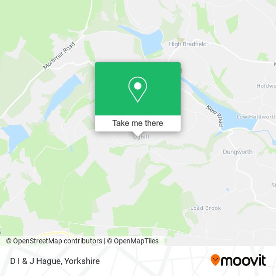 D I & J Hague map