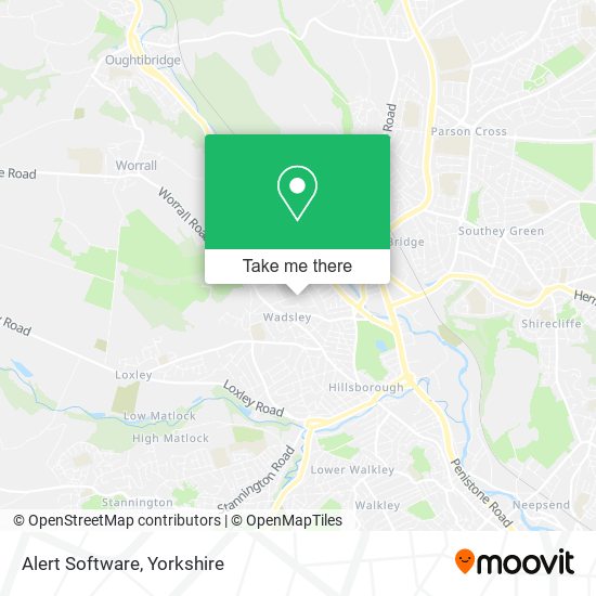 Alert Software map