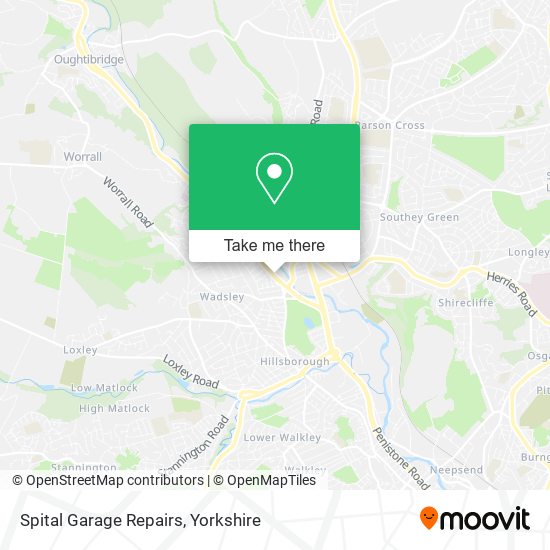 Spital Garage Repairs map