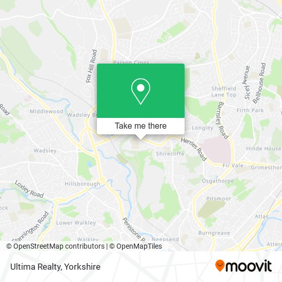Ultima Realty map