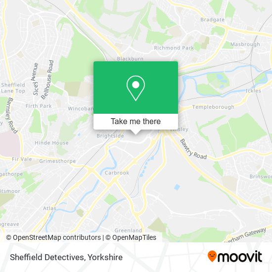 Sheffield Detectives map