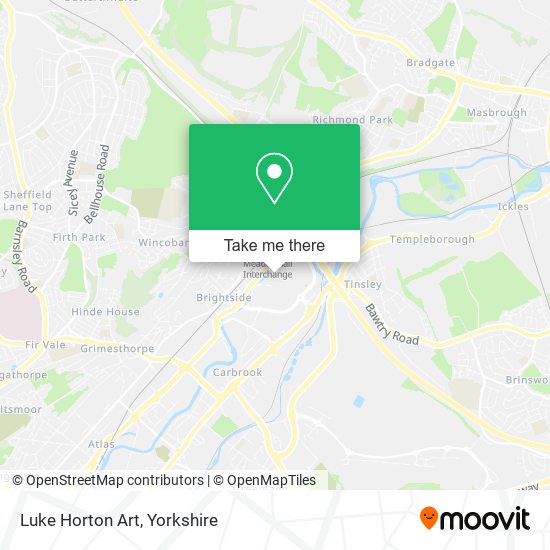 Luke Horton Art map