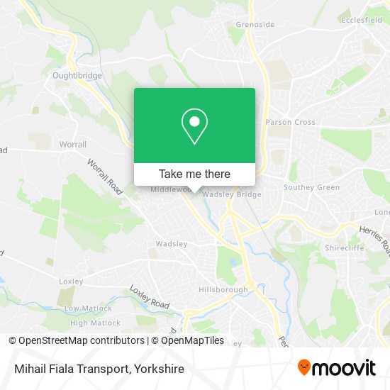 Mihail Fiala Transport map