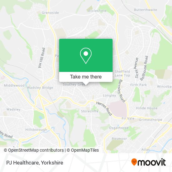 PJ Healthcare map