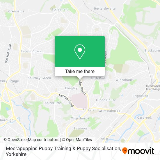 Meerapuppins Puppy Training & Puppy Socialisation map