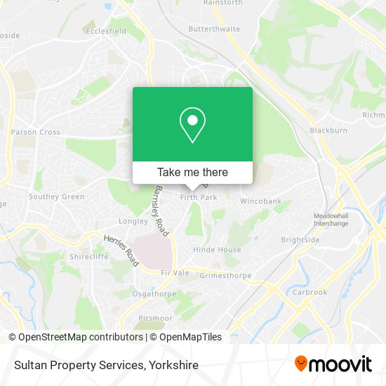 Sultan Property Services map