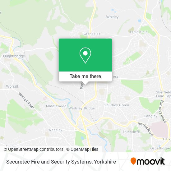 Securetec Fire and Security Systems map