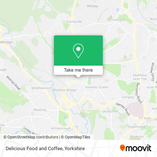Delicious Food and Coffee map
