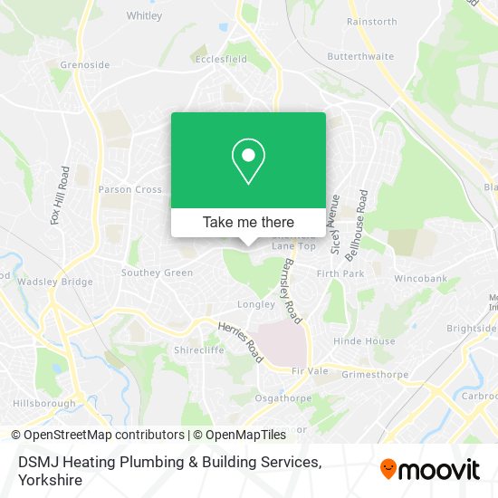 DSMJ Heating Plumbing & Building Services map