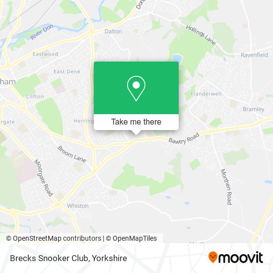 Brecks Snooker Club map