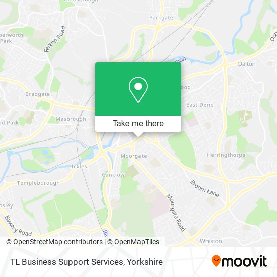 TL Business Support Services map