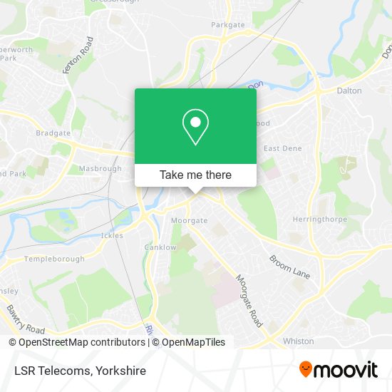 LSR Telecoms map