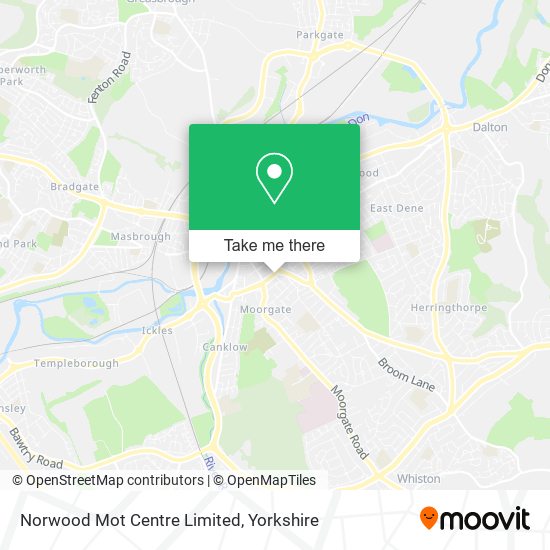 Norwood Mot Centre Limited map