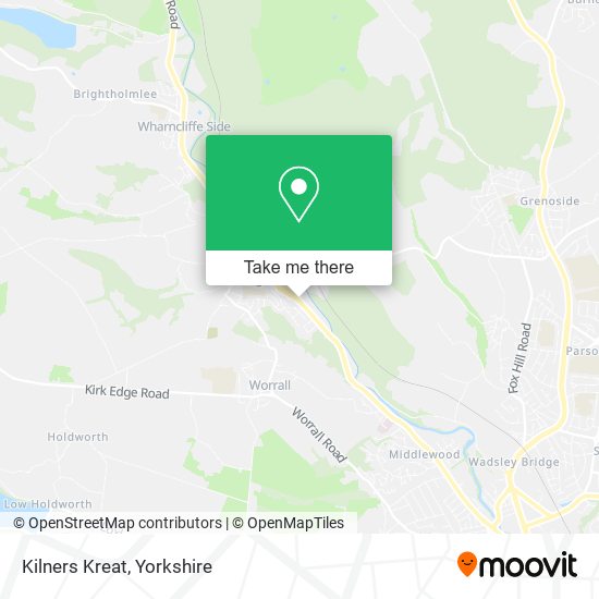 Kilners Kreat map