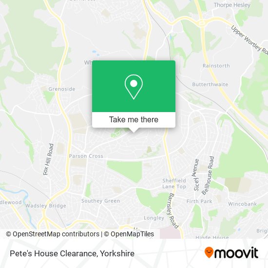 Pete's House Clearance map