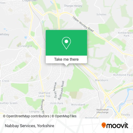 Nabbay Services map