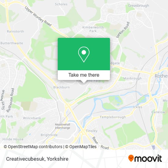 Creativecubesuk map