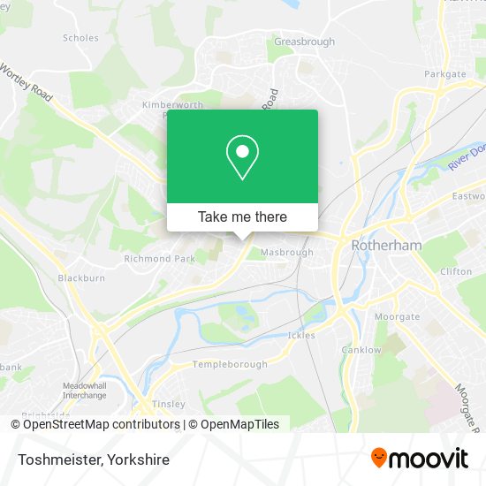 Toshmeister map