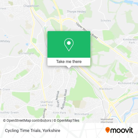 Cycling Time Trials map