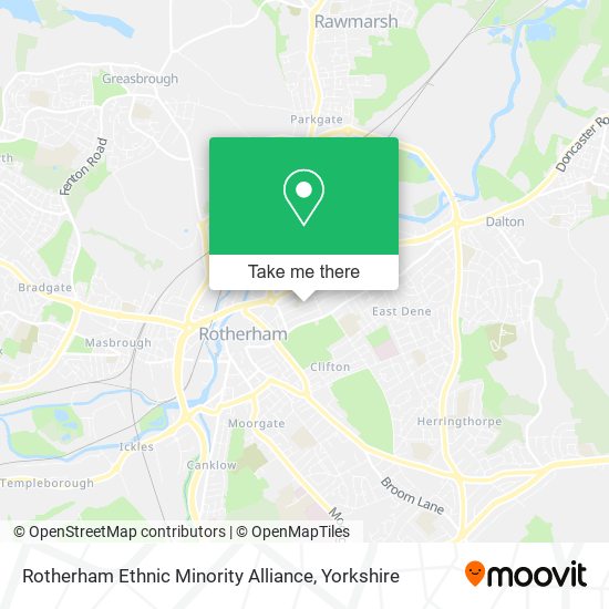 Rotherham Ethnic Minority Alliance map