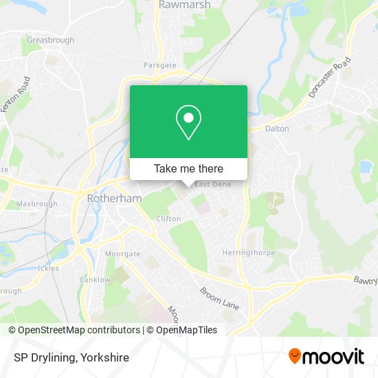 SP Drylining map