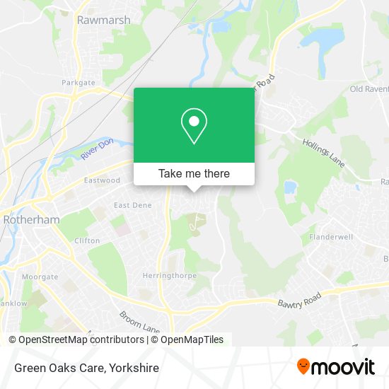 Green Oaks Care map