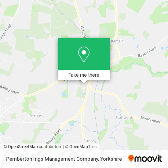 Pemberton Ings Management Company map