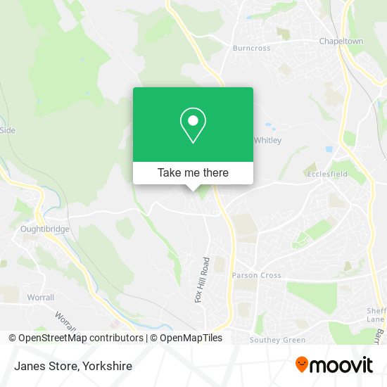 Janes Store map