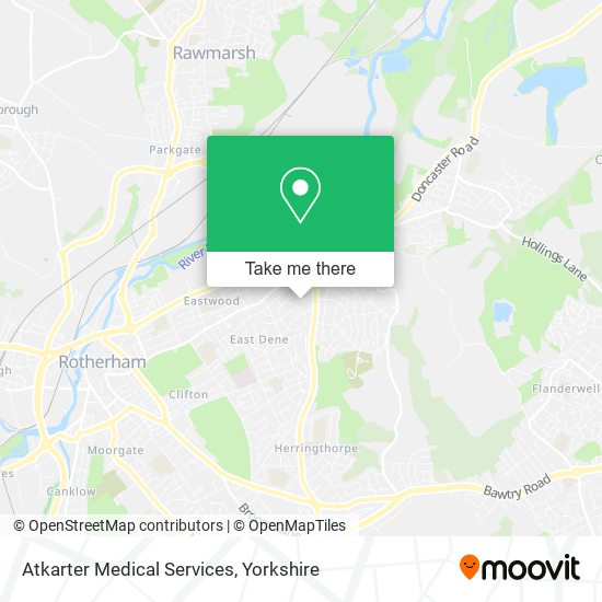 Atkarter Medical Services map