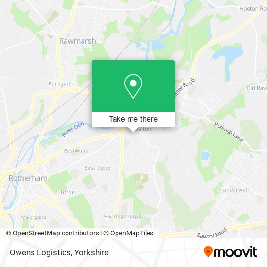 Owens Logistics map