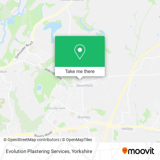 Evolution Plastering Services map