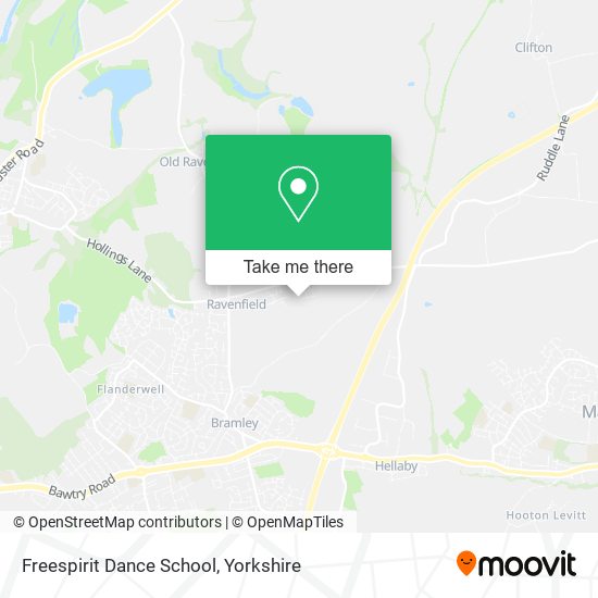 Freespirit Dance School map