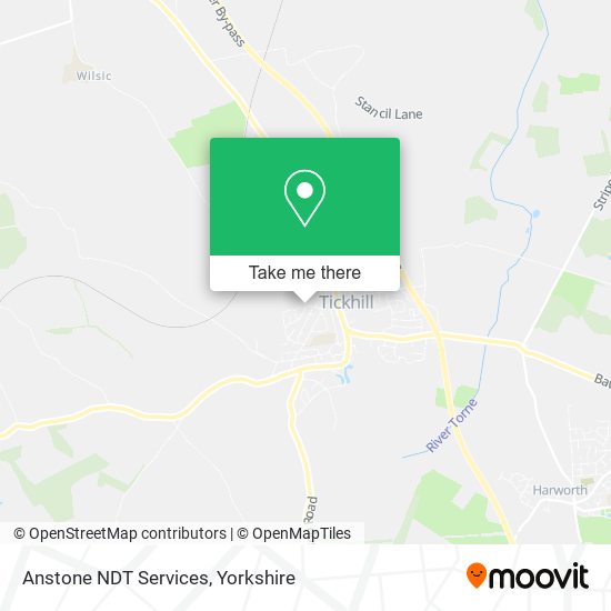 Anstone NDT Services map