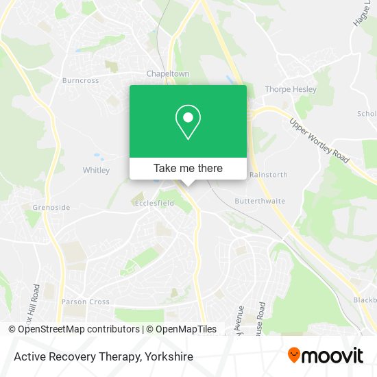 Active Recovery Therapy map