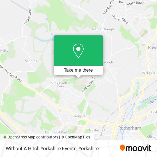 Without A Hitch Yorkshire Events map